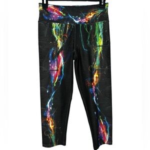 INKnBURN Women’s Enigma Capri Athletic Leggings Size 4 Cycling Athletic